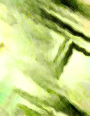 Soyut suluboya sanat eserleri. Fırça boyalı dijital resim. Renkli yaratıcı suluboya çizimi.