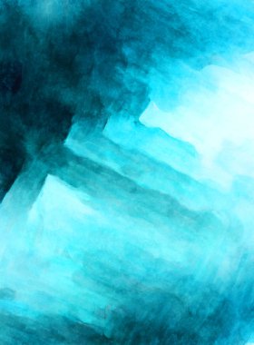 Soyut suluboya sanat eserleri. Fırça boyalı dijital resim. Renkli yaratıcı suluboya çizimi.