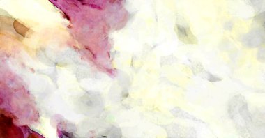 Soyut suluboya sanat eserleri. Fırça boyalı dijital resim. Renkli yaratıcı suluboya çizimi.