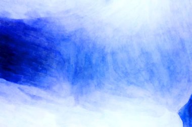 Soyut suluboya sanat eserleri. Fırça boyalı dijital resim. Renkli yaratıcı suluboya çizimi.