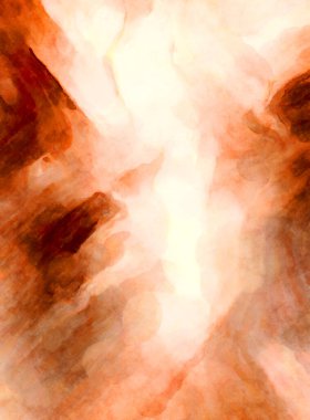 Soyut suluboya sanat eserleri. Fırça boyalı dijital resim. Renkli yaratıcı suluboya çizimi.