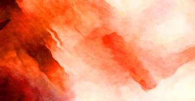 Soyut suluboya sanat eserleri. Fırça boyalı dijital resim. Renkli yaratıcı suluboya çizimi.