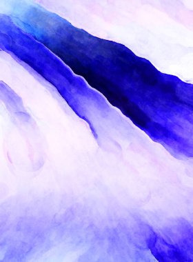 Soyut suluboya sanat eserleri. Fırça boyalı dijital resim. Renkli yaratıcı suluboya çizimi.
