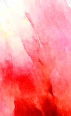 Soyut suluboya sanat eserleri. Fırça boyalı dijital resim. Renkli yaratıcı suluboya çizimi.