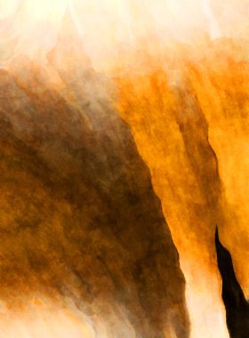 Soyut suluboya sanat eserleri. Fırça boyalı dijital resim. Renkli yaratıcı suluboya çizimi.