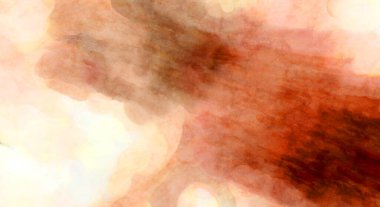 Soyut suluboya sanat eserleri. Fırça boyalı dijital resim. Renkli yaratıcı suluboya çizimi.