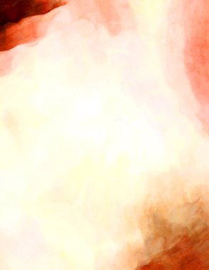 Soyut suluboya sanat eserleri. Fırça boyalı dijital resim. Renkli yaratıcı suluboya çizimi.