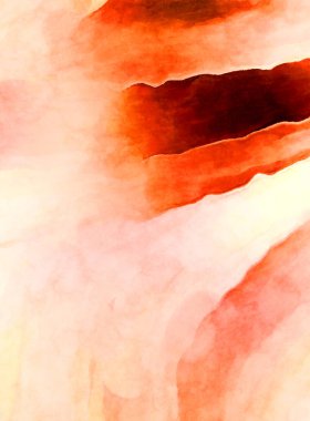 Soyut suluboya sanat eserleri. Fırça boyalı dijital resim. Renkli yaratıcı suluboya çizimi.