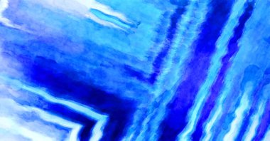 Soyut suluboya sanat eserleri. Fırça boyalı dijital resim. Renkli yaratıcı suluboya çizimi.