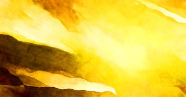 Soyut suluboya sanat eserleri. Fırça boyalı dijital resim. Renkli yaratıcı suluboya çizimi.