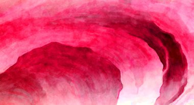 Soyut suluboya sanat eserleri. Fırça boyalı dijital resim. Renkli yaratıcı suluboya çizimi.