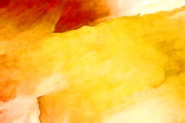 Soyut suluboya sanat eserleri. Fırça boyalı dijital resim. Renkli yaratıcı suluboya çizimi.