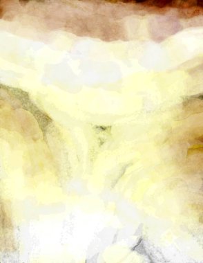 Soyut suluboya sanat eserleri. Fırça boyalı dijital resim. Renkli yaratıcı suluboya çizimi.