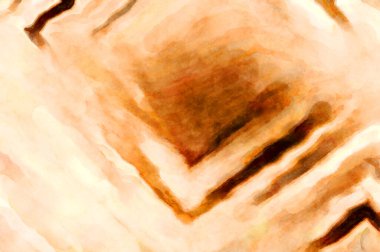 Soyut suluboya sanat eserleri. Fırça boyalı dijital resim. Renkli yaratıcı suluboya çizimi.