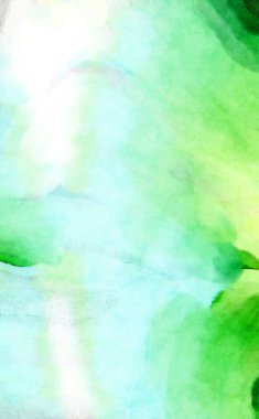 Soyut suluboya sanat eserleri. Fırça boyalı dijital resim. Renkli yaratıcı suluboya çizimi.