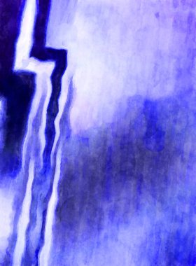 Soyut suluboya sanat eserleri. Fırça boyalı dijital resim. Renkli yaratıcı suluboya çizimi.