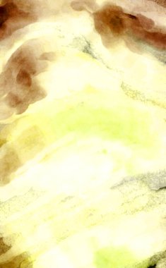 Soyut suluboya sanat eserleri. Fırça boyalı dijital resim. Renkli yaratıcı suluboya çizimi.