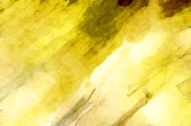 Soyut suluboya sanat eserleri. Fırça boyalı dijital resim. Renkli yaratıcı suluboya çizimi.