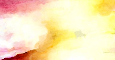 Soyut suluboya sanat eserleri. Fırça boyalı dijital resim. Renkli yaratıcı suluboya çizimi.