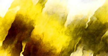 Soyut suluboya sanat eserleri. Fırça boyalı dijital resim. Renkli yaratıcı suluboya çizimi.