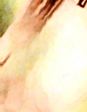 Soyut suluboya sanat eserleri. Fırça boyalı dijital resim. Renkli yaratıcı suluboya çizimi.