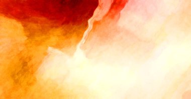 Soyut suluboya sanat eserleri. Fırça boyalı dijital resim. Renkli yaratıcı suluboya çizimi.