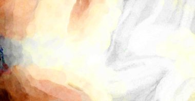 Soyut suluboya sanat eserleri. Fırça boyalı dijital resim. Renkli yaratıcı suluboya çizimi.