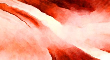 Soyut suluboya sanat eserleri. Fırça boyalı dijital resim. Renkli yaratıcı suluboya çizimi.