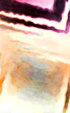 Soyut suluboya sanat eserleri. Fırça boyalı dijital resim. Renkli yaratıcı suluboya çizimi.