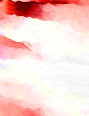 Soyut suluboya sanat eserleri. Fırça boyalı dijital resim. Renkli yaratıcı suluboya çizimi.