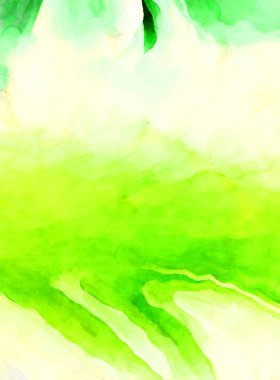 Soyut suluboya sanat eserleri. Fırça boyalı dijital resim. Renkli yaratıcı suluboya çizimi.