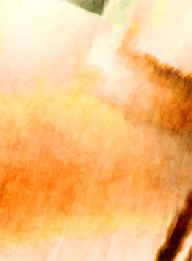 Soyut suluboya sanat eserleri. Fırça boyalı dijital resim. Renkli yaratıcı suluboya çizimi.