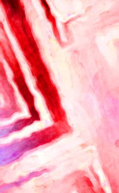 Soyut suluboya sanat eserleri. Fırça boyalı dijital resim. Renkli yaratıcı suluboya çizimi.