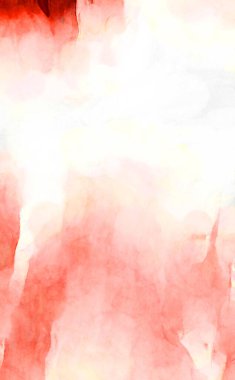 Soyut suluboya sanat eserleri. Fırça boyalı dijital resim. Renkli yaratıcı suluboya çizimi.