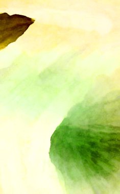 Soyut suluboya sanat eserleri. Fırça boyalı dijital resim. Renkli yaratıcı suluboya çizimi.