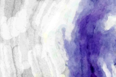 Soyut suluboya sanat eserleri. Fırça boyalı dijital resim. Renkli yaratıcı suluboya çizimi.