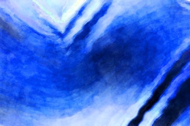 Soyut suluboya sanat eserleri. Fırça boyalı dijital resim. Renkli yaratıcı suluboya çizimi.