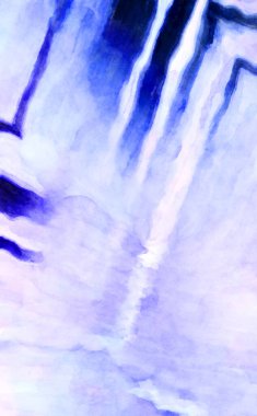 Soyut suluboya sanat eserleri. Fırça boyalı dijital resim. Renkli yaratıcı suluboya çizimi.