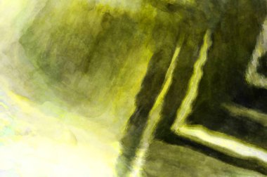 Soyut suluboya sanat eserleri. Fırça boyalı dijital resim. Renkli yaratıcı suluboya çizimi.