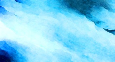 Soyut suluboya sanat eserleri. Fırça boyalı dijital resim. Renkli yaratıcı suluboya çizimi.