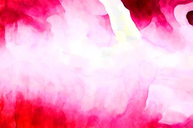 Soyut suluboya sanat eserleri. Fırça boyalı dijital resim. Renkli yaratıcı suluboya çizimi.