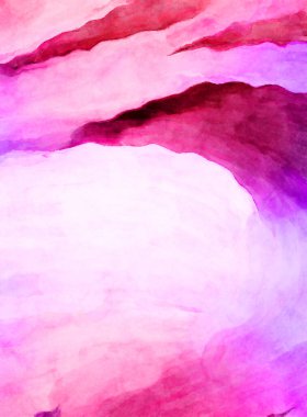 Soyut suluboya sanat eserleri. Fırça boyalı dijital resim. Renkli yaratıcı suluboya çizimi.