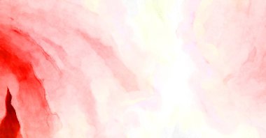 Soyut suluboya sanat eserleri. Fırça boyalı dijital resim. Renkli yaratıcı suluboya çizimi.