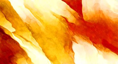 Soyut suluboya sanat eserleri. Fırça boyalı dijital resim. Renkli yaratıcı suluboya çizimi.