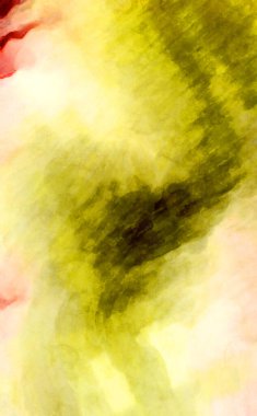 Soyut suluboya sanat eserleri. Fırça boyalı dijital resim. Renkli yaratıcı suluboya çizimi.