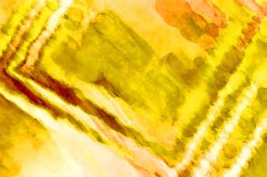 Soyut suluboya sanat eserleri. Fırça boyalı dijital resim. Renkli yaratıcı suluboya çizimi.