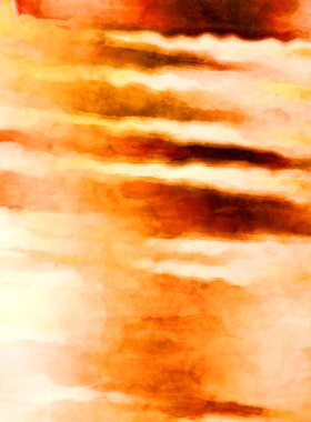 Soyut suluboya sanat eserleri. Fırça boyalı dijital resim. Renkli yaratıcı suluboya çizimi.