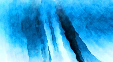 Soyut suluboya sanat eserleri. Fırça boyalı dijital resim. Renkli yaratıcı suluboya çizimi.