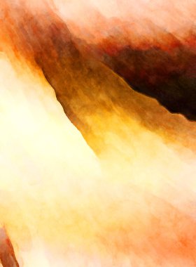 Soyut suluboya sanat eserleri. Fırça boyalı dijital resim. Renkli yaratıcı suluboya çizimi.