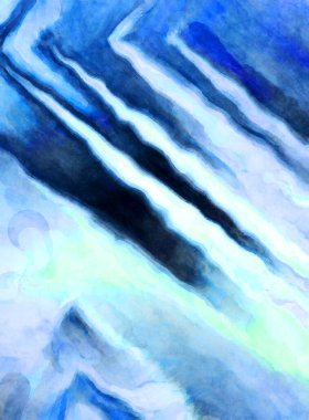 Soyut suluboya sanat eserleri. Fırça boyalı dijital resim. Renkli yaratıcı suluboya çizimi.